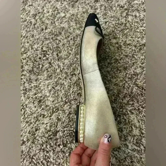 Karl lagerfeld ballet flats shoes STUNNING - Picture 7 of 11